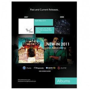Press Kit Content and Inside Design