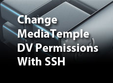 MediaTemple Change SSH Permissions